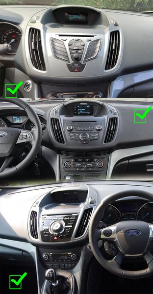 Штатная Магнитола Ford C-Max, Kuga 2, Escape 3 2012-2019 на Android Модель JAC-3GWiFi М-ФСКЕ-9-3Ж-1/32 фото