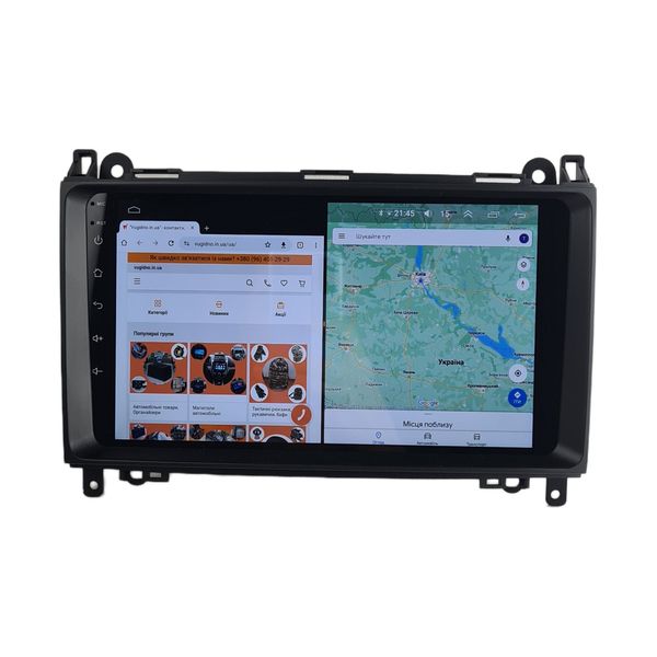 Штатна Магнітола Mercedes B-Class/Sprinter/Vito 2005-2011 на Android Модель XYAuto-7212-8octa-CarPlay М-МВС-9-8я-2/32 фото