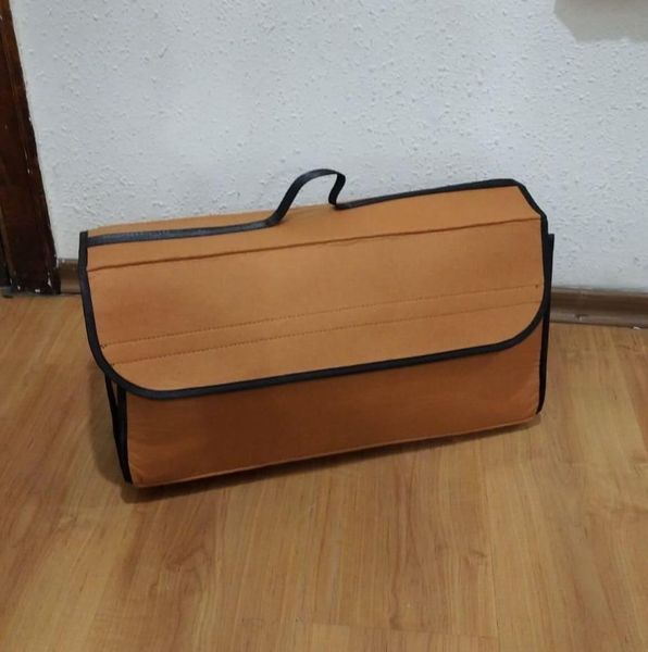 Органайзер у багажник автомобіля 50*25*15 см, Світло-коричневий АОБ-123-13 фото
