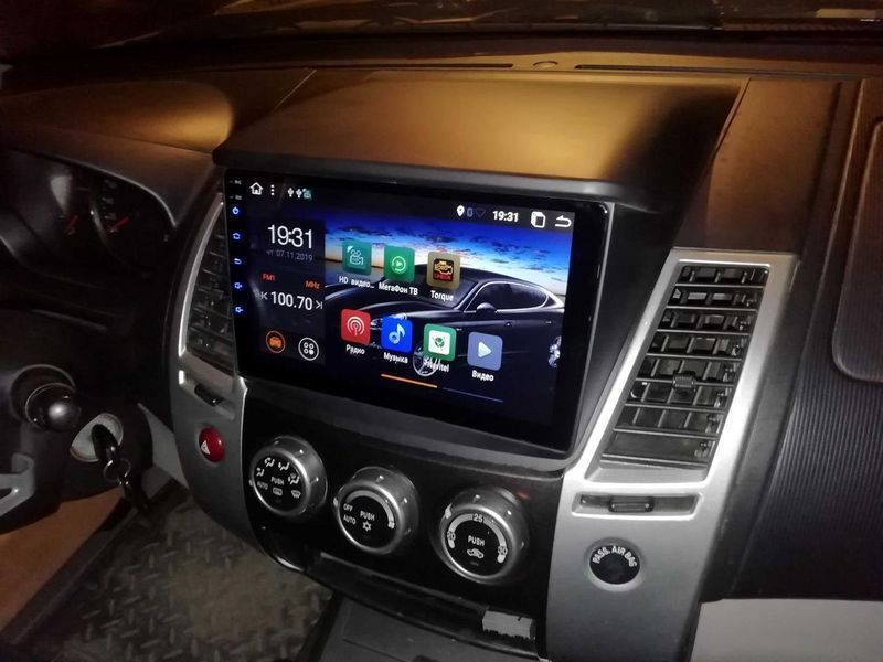 Штатная Магнитола Mitsubishi Pajero SPORT 2008-2016 на Android Модель XYAuto-7212-8octa-CarPlay М-МПС-9-М3 фото