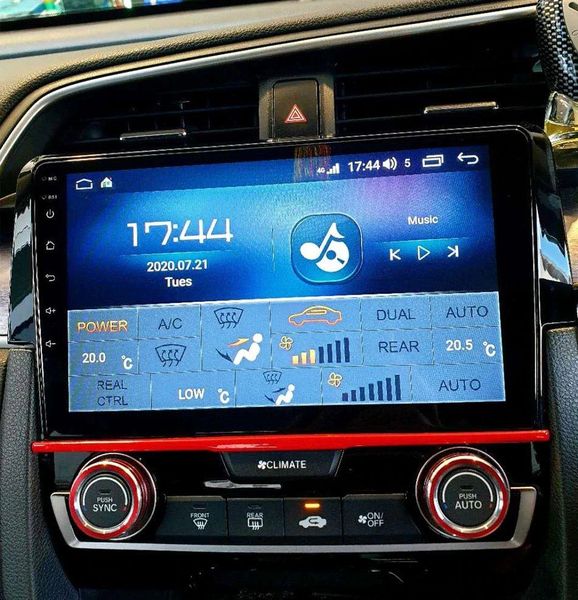 Штатная Магнитола Honda Civic 2015-2020 на Android Модель ТС10-8octaTop-4G-DSP-CarPlay М-ХСв3-9-ТС-4/32 фото