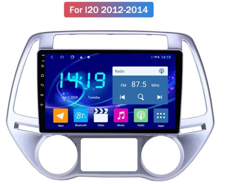 Штатная Магнитола Hyundai i20 2009-2013 на Android Модель JAC-3GWiFi+Carplay 2/32 Гб М-Хи20с-9-3Ж-2/32 фото