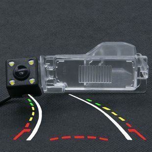 Штатная камера заднего обзора Ford Edge 2011-2014 CVBS turning lines КЗШ-0308-1 фото