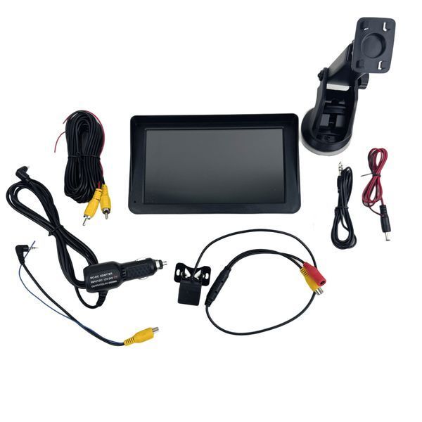 Портативний 7" MP5-навігатор з CarPlay, Android Auto, GPS, Bluetooth та камерою заднього виду, 12&ndash;24 В М-7ун фото
