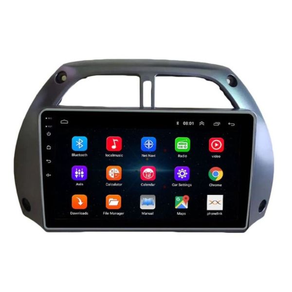 Штатная Магнитола Toyota Rav4 2001-2006 на Android Модель XYAuto-5760-8octa-4G-DSP-CarPlay М-ТР4С-9-8я4жДСП-2/32 фото