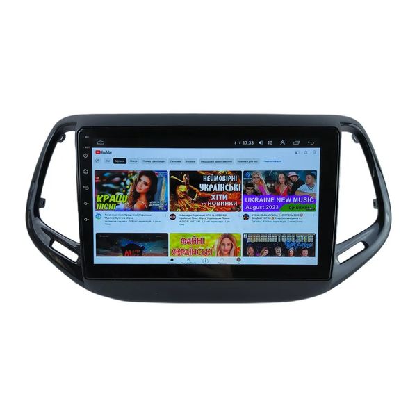 Штатна Магнітола Jeep Compass 2016-2019 на Android Модель JAC-3GWiFi М-ДЖ-10-3Ж-1/32 фото