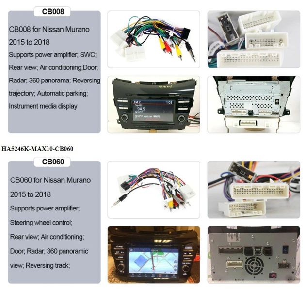 Штатная Магнитола Nissan Murano 2015-2019 на Android Модель JAC-3GWiFi М-НМH-10-3Ж-1/32 фото