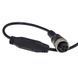 Камера заднього виду універсальна AHD 720P Starlight Night Vision, 8 діодів, &laquo;риб&rsquo;яче око&raquo;, 4 PIN КЗВ-198-23 фото 2