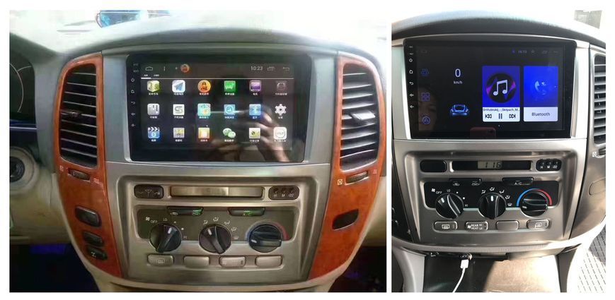 Штатна Магнітола Toyota Land Cruiser 100 2005-2007 на Android Модель ТС10-8octaTop-4G-DSP-CarPlay М-ТЛ-9-Т6 фото
