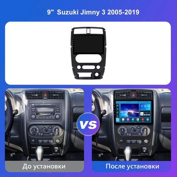 Штатна Магнітола Suzuki Jimny 2005-2019 на Android Модель JAC-3GWiFi+Carplay 2/32 Гб М-СЖст-9-3Ж-2/32 фото