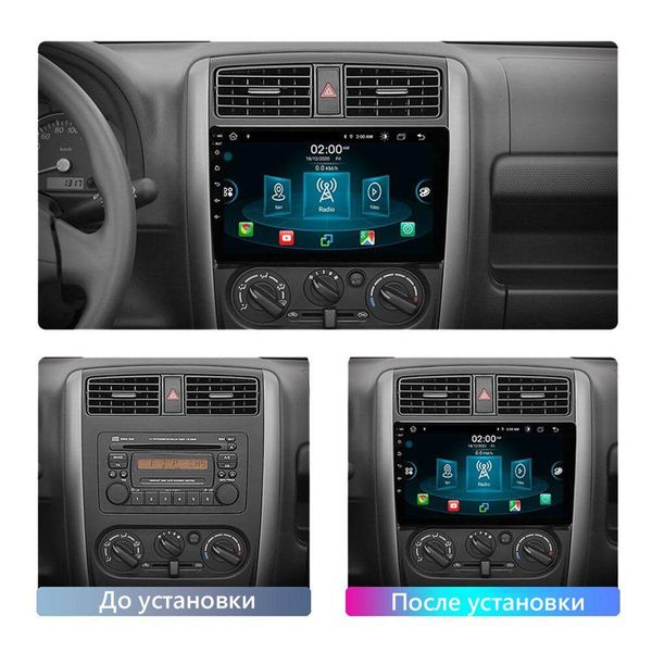 Штатна Магнітола Suzuki Jimny 2005-2019 на Android Модель JAC-3GWiFi+Carplay 2/32 Гб М-СЖст-9-3Ж-2/32 фото