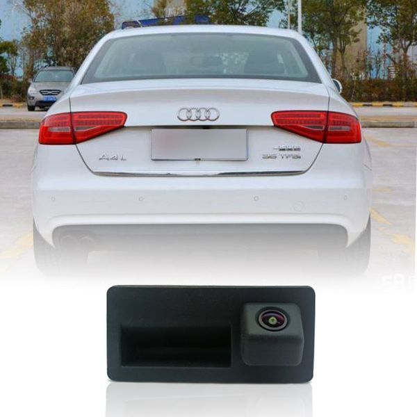 Штатная камера заднего вида для Audi и Volkswagen - AHD 1080P, 150&deg; и динамическая траектория КЗР-1105-11 фото