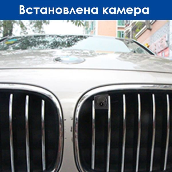 Камера переднього огляду для BMW X3 F25 / X4 F26 &mdash; AHD 1080P/CVBS, 170&deg;, IP68 КПВ-0457-04 фото