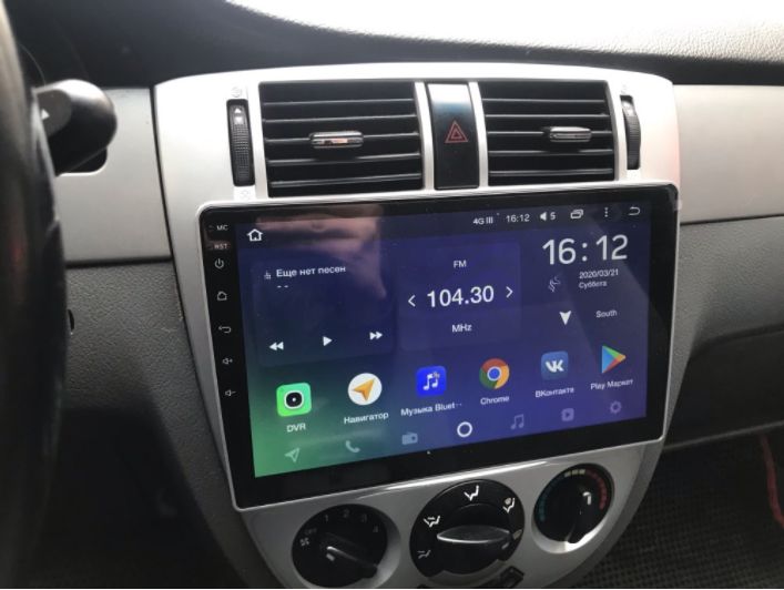 Штатна Магнітола Chevrolet Lacetti 2004-2013 на Android Модель XYAuto-7212-8octa-CarPlay М-ШЛч-9-8я-2/32 фото