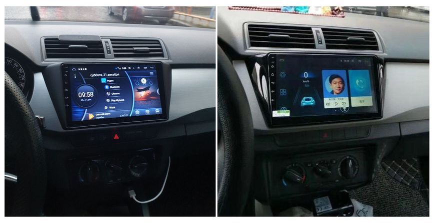 Штатна Магнітола Skoda Fabia 2015-2017 на Android Модель FS-A7-8octa-CarPlay М-ШФ-9-М4 фото