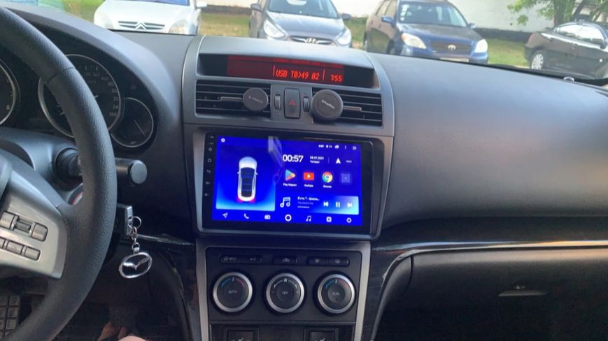 Штатная Магнитола Mazda 6 2007-2012 на Android Модель FS-A7-8octa-CarPlay М-Мз6н-9-А7-4/64 фото