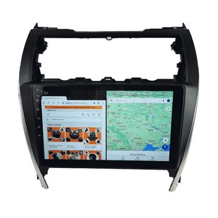 Штатна Магнітола Toyota Camry 50 USA 2011-2014 на Android Модель XYAuto-5760-8octa-4G-DSP-CarPlay М-ТКам-10-8я4жДСП-2/32 фото