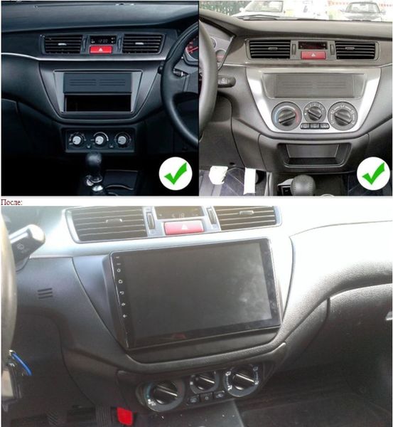 Штатная Магнитола Mitsubishi Lancer 9 2000-2010 на Android Модель JAC-3GWiFi+Carplay 2/32 Гб М-МЛ-9-3Ж-2/32 фото