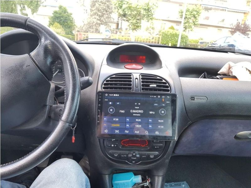 Штатна Магнітола Peugeot 206 1998-2016 на Android Модель JAC-3GWiFi М-П206-9-3Ж-1/32 фото