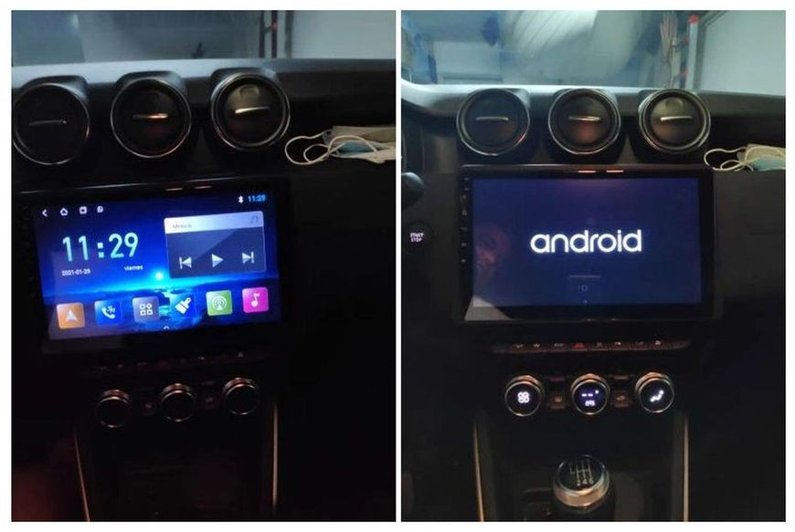 Штатна Магнітола Renault Duster / Arcana 2019 на Android Модель XYAuto-5760-8octa-4G-DSP-CarPlay М-РДн-10-8я4жДСП-2/32 фото