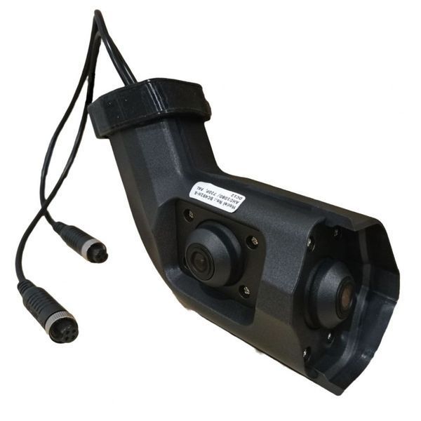 Подвійна бічна камера AHD 1080P /&nbsp;AHD 720P 4 PIN&mdash; електронне дзеркало з широким оглядом  150/120&deg;, права КЗВ-190-13 фото
