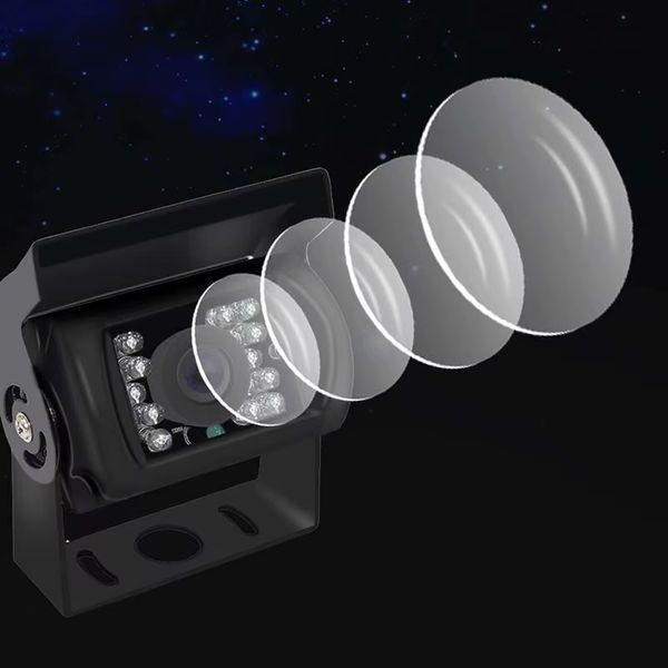 Камера заднього виду AHD 720P для вантажного транспорту (4 PIN, 18 ІК-діодів) КЗВ-193-22 фото
