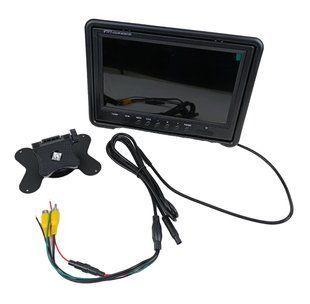 Автомобільний монітор 9&Prime; TFT LCD 1024&times;600 з 2 відеовходами для вантажного транспорту М3-201 фото