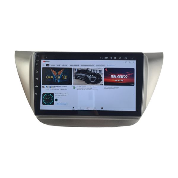 Штатна Магнітола Mitsubishi Lancer 9 2000-2010 на Android Модель ТС10-8octaTop-4G-DSP-CarPlay М-МЛ-9-ТС-4/32 фото