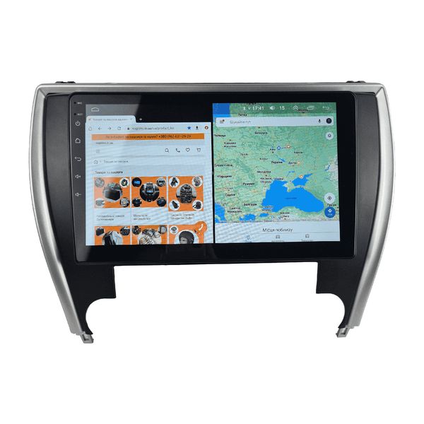 Штатна Магнітола Toyota Camry 55 з США 2014-2017 на Android Модель XYAuto-5760-8octa-4G-DSP-CarPlay М-ТК55-10-8я4жДСП-2/32 фото