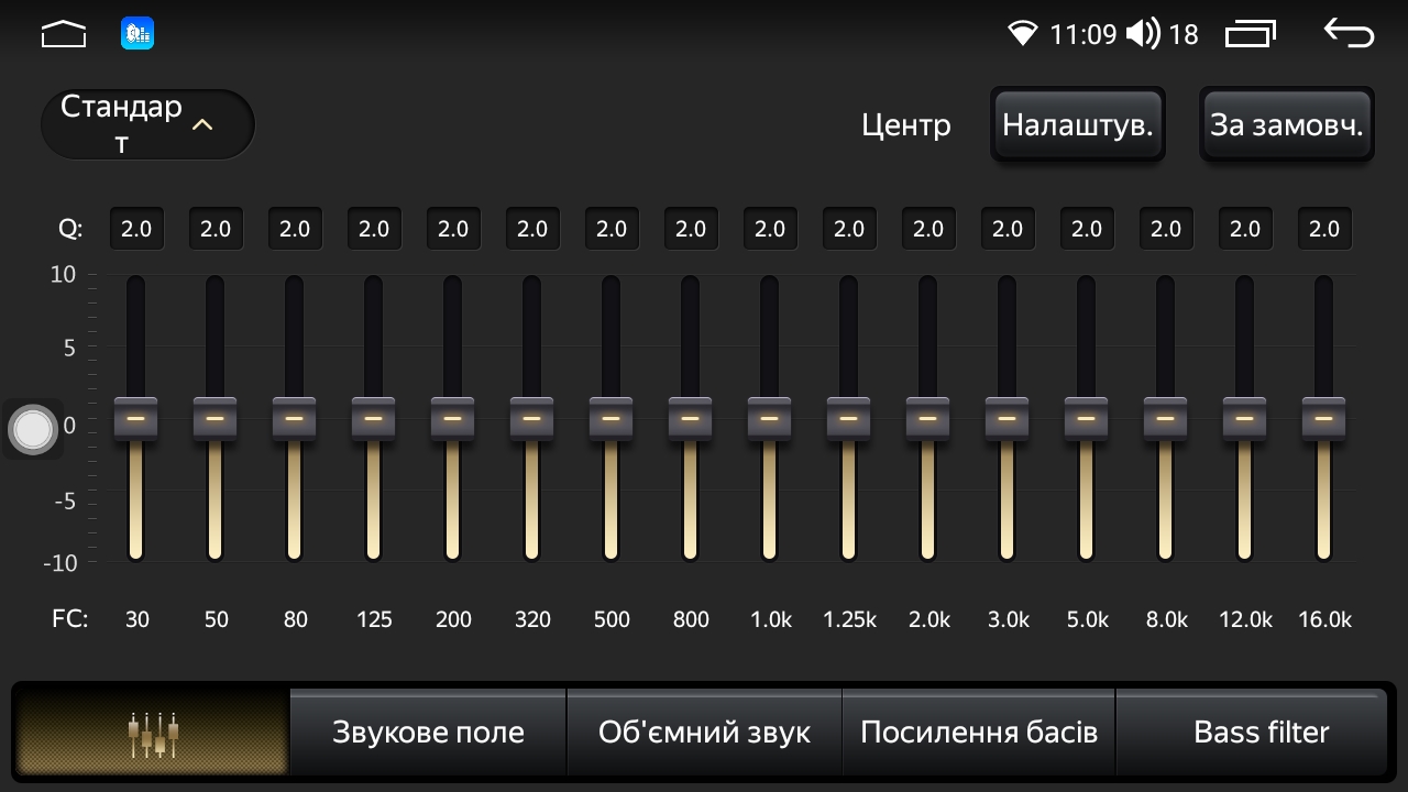 Демонстрація інтерфейсу системи